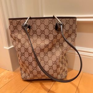 Gucci tote shoulder bag second hand